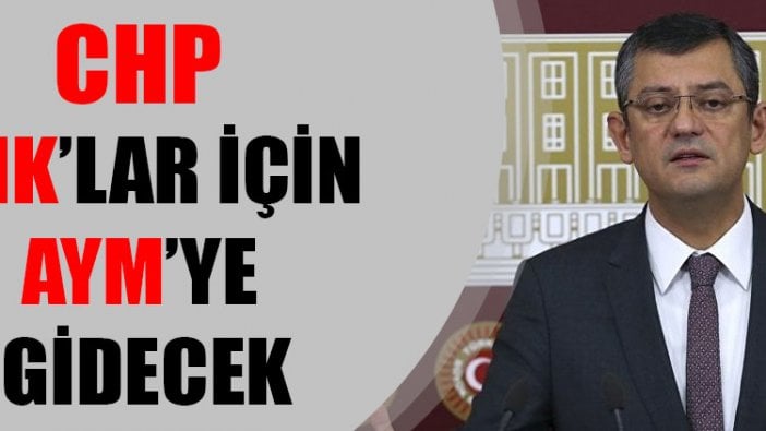 CHP, KHK'lar için madde madde Anayasa Mahkemesi’ne gidecek