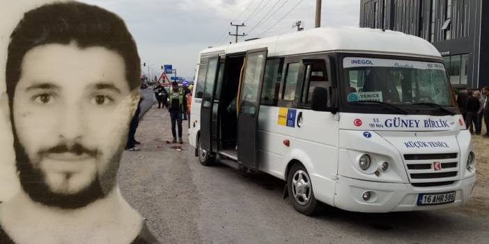 Minibüsün çarptığı genç işçi öldü