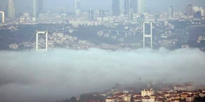 İstanbul dahil 28 il için 'sis ve pus' uyarısı