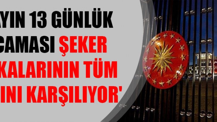 Aykut Erdoğdu: Sarayın 13 günlük harcaması şeker fabrikalarının tüm zararını karşılıyor