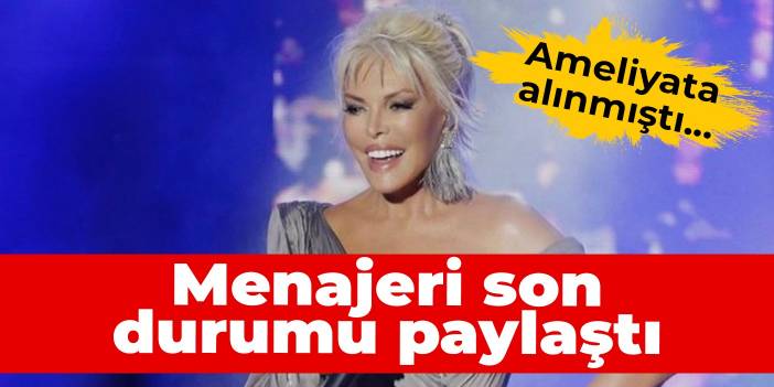 Ameliyata alınmıştı... Ajda Pekkan'ın menajeri son durumu paylaştı