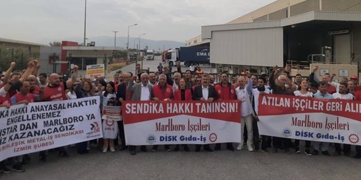 Sendikalı oldukları için kovulan 250 işçi direniyor