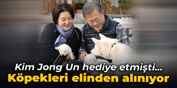 Kim Jong Un hediye etmişti... Köpekleri elinden alınıyor