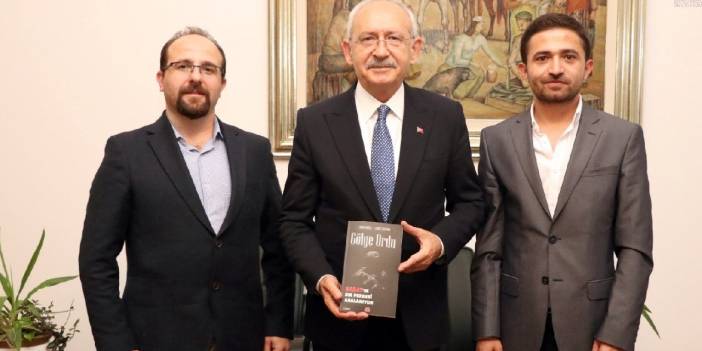 Kılıçdaroğlu, SADAT kitabının yazarları ile görüştü