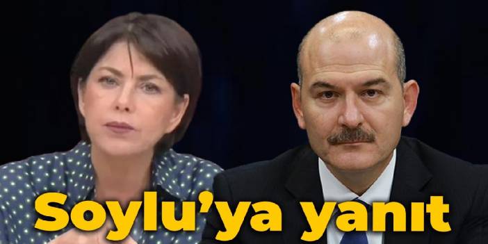 Şirin Payzın’dan Soylu’ya yanıt