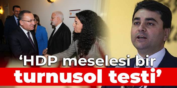 Gültekin Uysal: HDP meselesi bir turnusol testi