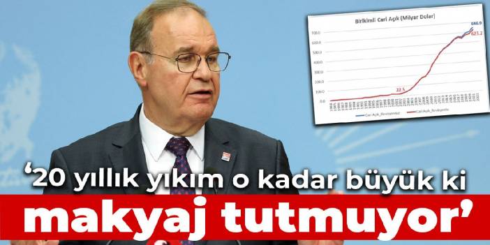 Öztrak: 20 yıllık yıkım o kadar büyük ki makyaj tutmuyor