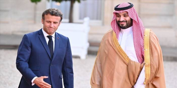 Suudi Arabistan Veliaht Prensi, Macron ile görüştü