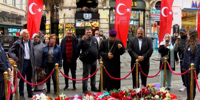 Patrik Maşalyan terör saldırısının olduğu noktada dua etti