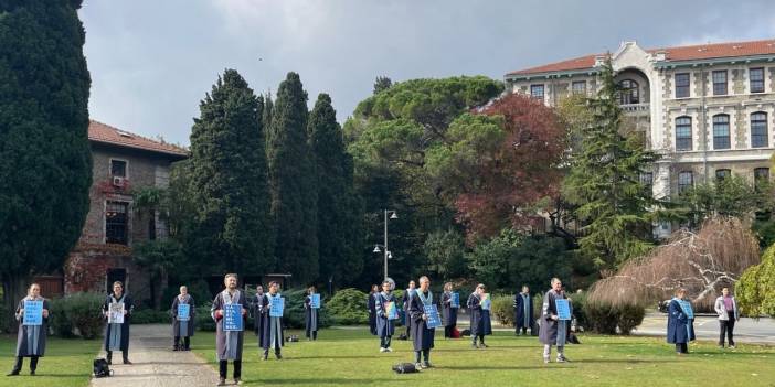 Boğaziçili akademisyenler 461. kez rektörlüğe sırtını döndü