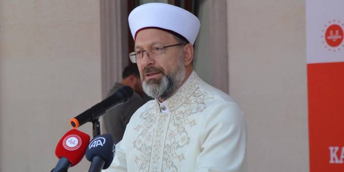 Diyanet Başkanı Erbaş: Camisi olmayan mahalle kalmamalı