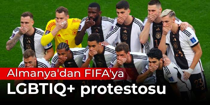 Almanya'dan FIFA'ya LGBTIQ+ protestosu