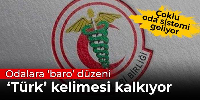 Odalara ‘baro’ düzeni: Çoklu oda sistemi geliyor, ‘Türk’ kelimesi kalkıyor