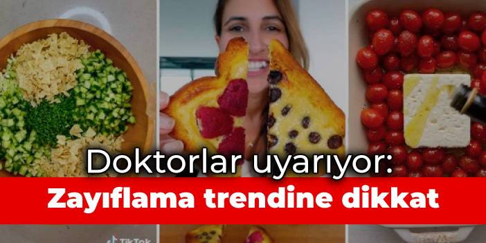 Doktorlardan uyarı: TikTok'taki zayıflama trendi, yeme bozukluklarını tetikliyor