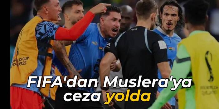 FIFA'dan Muslera'ya ceza yolda