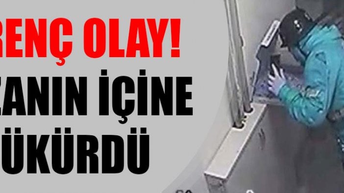 İğrenç olay! Pizzanın içine tükürdü