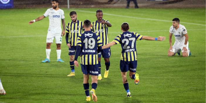 Fenerbahçe hazırlık maçından galip ayrıldı