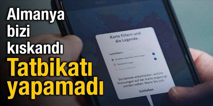 Almanya bizi kıskandı: O da tatbikatı yapamadı