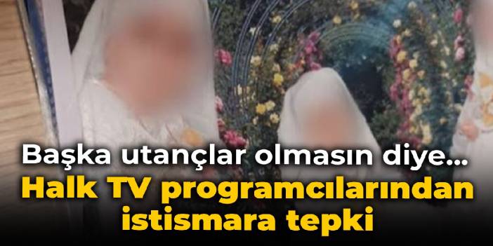 Halk TV programcılarından cinsel istismara tepki: Başka utançlar olmasın diye...