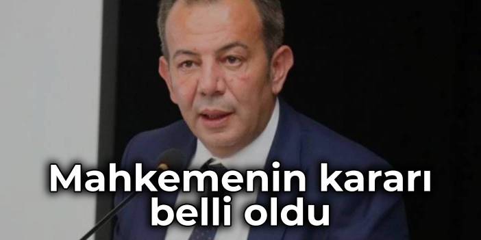 Mahkemenin Tanju Özcan kararı belli oldu