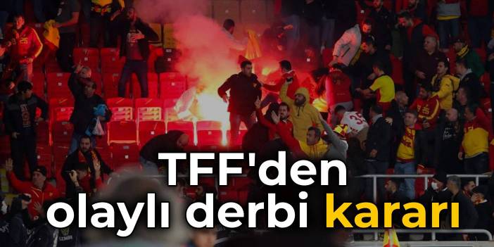 TFF'den karar: Göztepe ve Altay hükmen mağlup