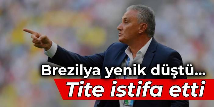 Brezilya yenik düştü... Tite istifa etti