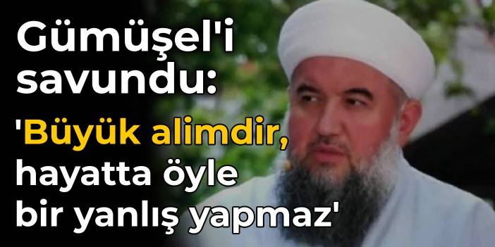 İsmailağa tarikatı hocası Mesut Demir, Yusuf Ziya Gümüşel'i böyle savundu