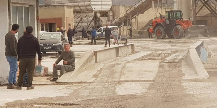 Beton santralinde iş cinayeti