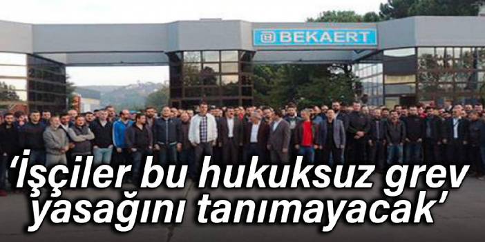 Birleşik Metal İş: İşçiler bu hukuksuz grev yasağını tanımayacak