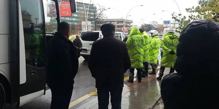 İkizköylülerin açıklamasına polis engeli