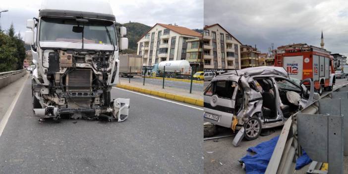 Hatalı dönüş faciayla sonuçlandı: Tankerin çarptığı araçtaki 2 kadın öldü