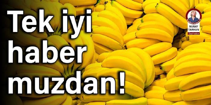 Tek iyi haber muzdan!