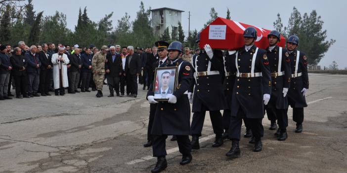 Kazada ölen astsubayın cenazesi memleketine uğurlandı