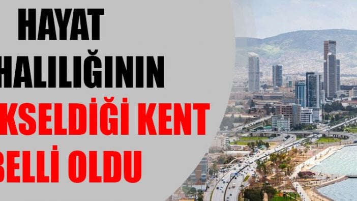 Hayat pahalılığının en yükseldiği kent belli oldu