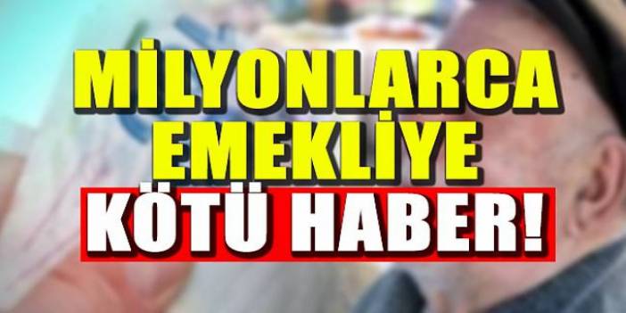 Günlerce müjde diye duyurulmuştu - Zam bekleyen emeklilere kötü haber!