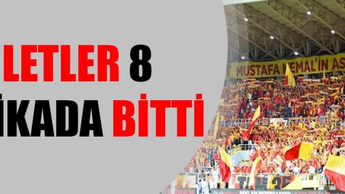 Biletler 8 dakikada bitti