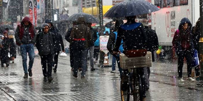 Meteoroloji'den yağmur ve kar uyarısı