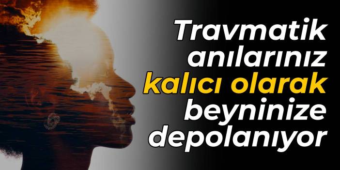 Travmatik anılarınız kalıcı olarak beyninize depolanıyor