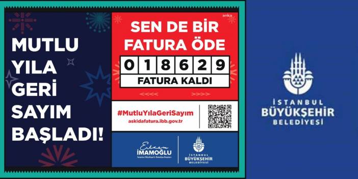 İBB'den hayırseverelere Askıda Fatura çağrısı