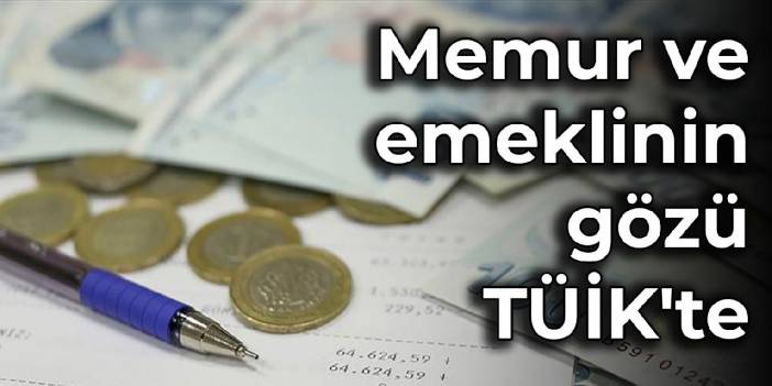 Memur ve emeklinin gözü TÜİK'te