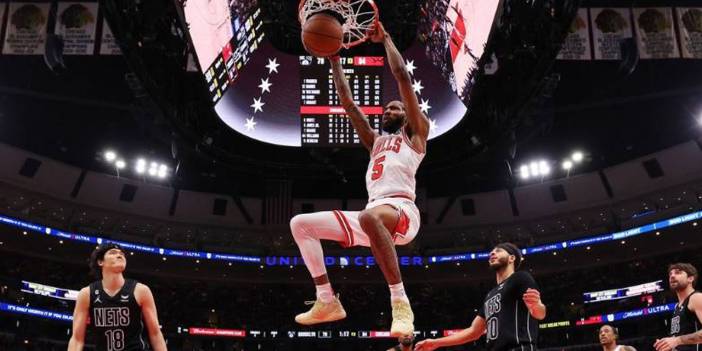 Chicago Bulls'tan Nets'in galibiyet serisine neşter