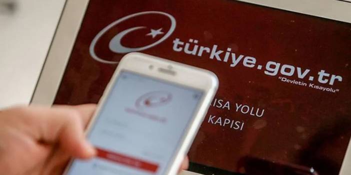 e-Devlet'te Yeni Düzenleme