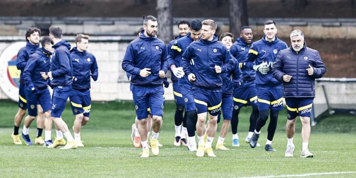 Fenerbahçe'de derbi hazırlıkları sürüyor