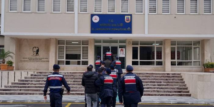 Mersin'de göçmen kaçakçılığı operasyonu: 6 gözaltı