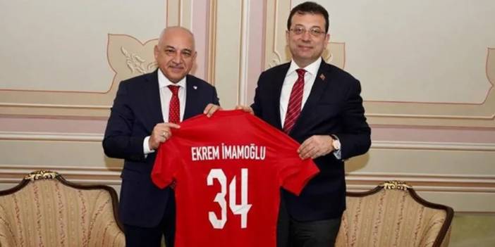 TFF Başkanı Büyükekşi'nden İmamoğlu’na ziyaret