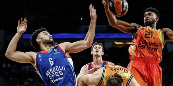 Anadolu Efes'e Valensiya basketi