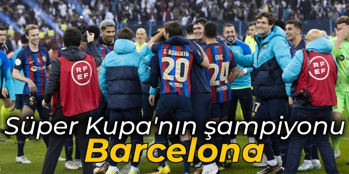 Süper Kupa Barcelona'nın