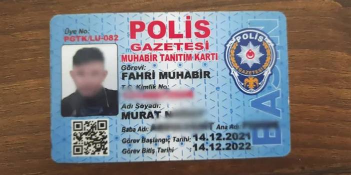 'Polis muhabiriyim' dedi, 28 suç kaydı çıktı