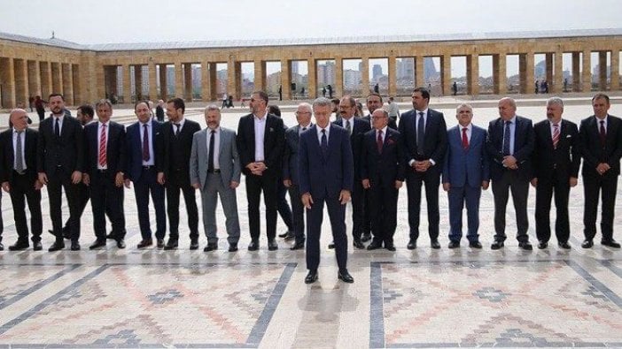 Trabzonspor’dan Anıtkabir’e ziyaret