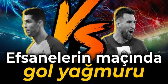 Efsanelerin maçında gol yağmuru